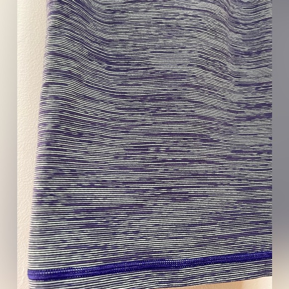 LULULEMON Athletica Power Y tank top purple heathered stripe - Picture 5 of 7
